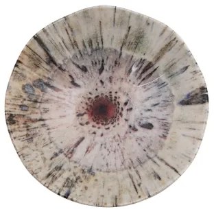 24 darabos színes porcelán étkészlet