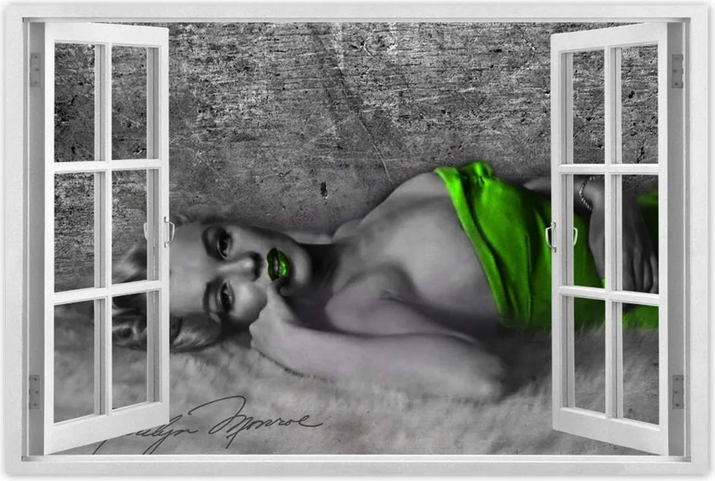 Poszter 60x40 Lime Marilyn Monroe