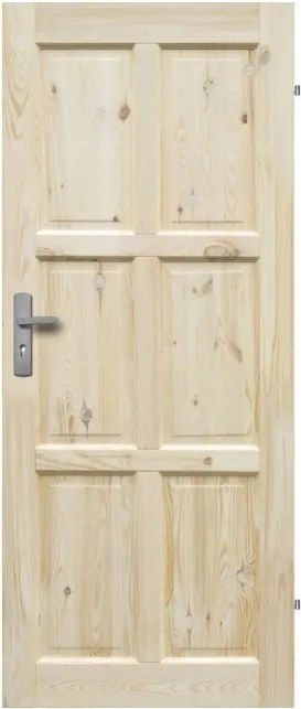 Fa ajtó Czapla 90 jobbos nyers fenyő