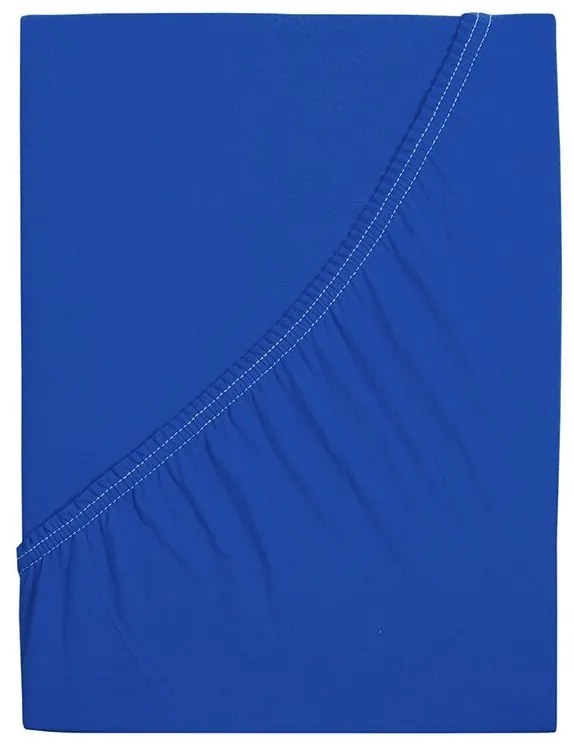 4Home Ideál jersey lepedő királykék, 90 x 200 cm