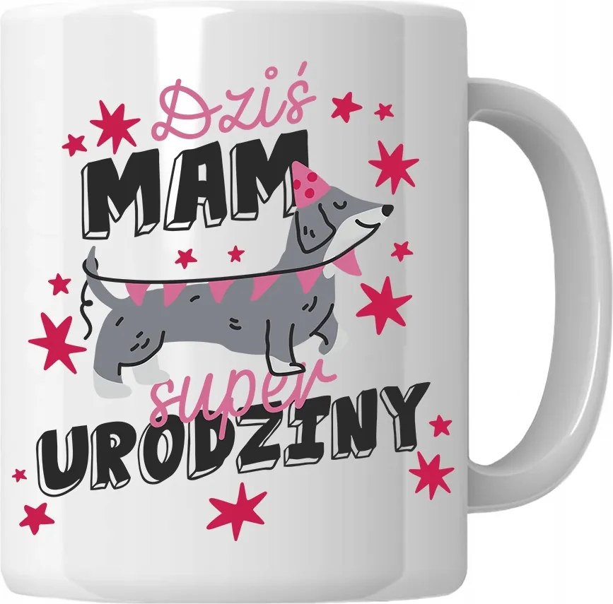 Tacskó Bögre Ma Születésnapi Ajándék Kutya Rajongóknak Kutyák Ajándék