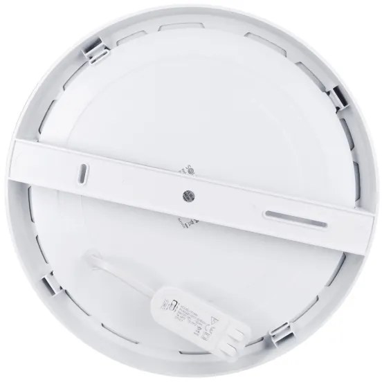 Solight WD244-S - LED panel 2 az 1-ben 24W/230V 3000/4000/6000K átm. 30 cm IP54 ezüstszínű