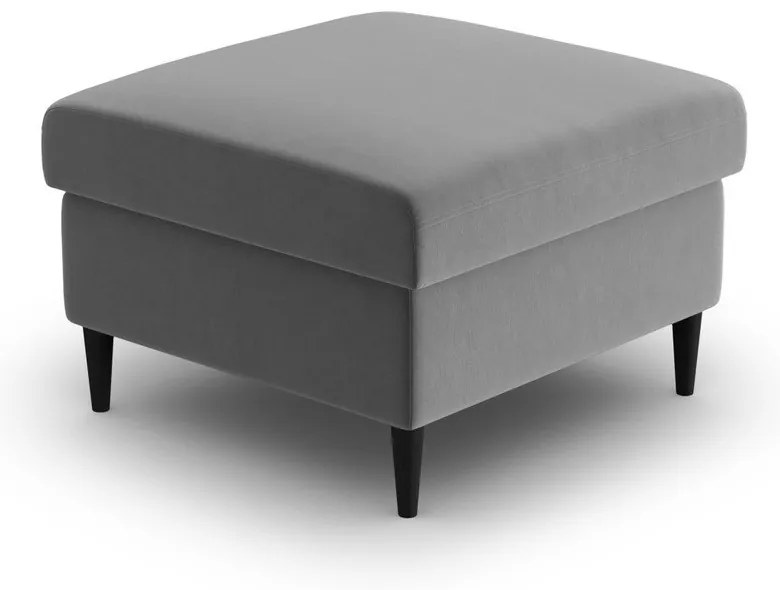 Világosszürke bársony lábtartó Kyoto – Cosmopolitan Design