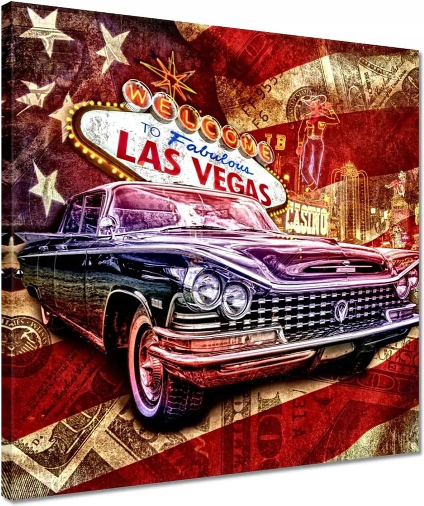 Vászonkép 40x40 Welcome to Las Vegas