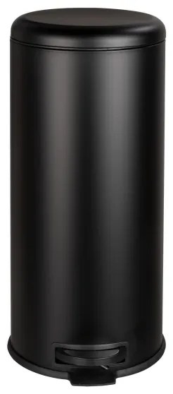 WENKO 54915100 - LEMAN fekete kosár, 30,5 x 64 cm