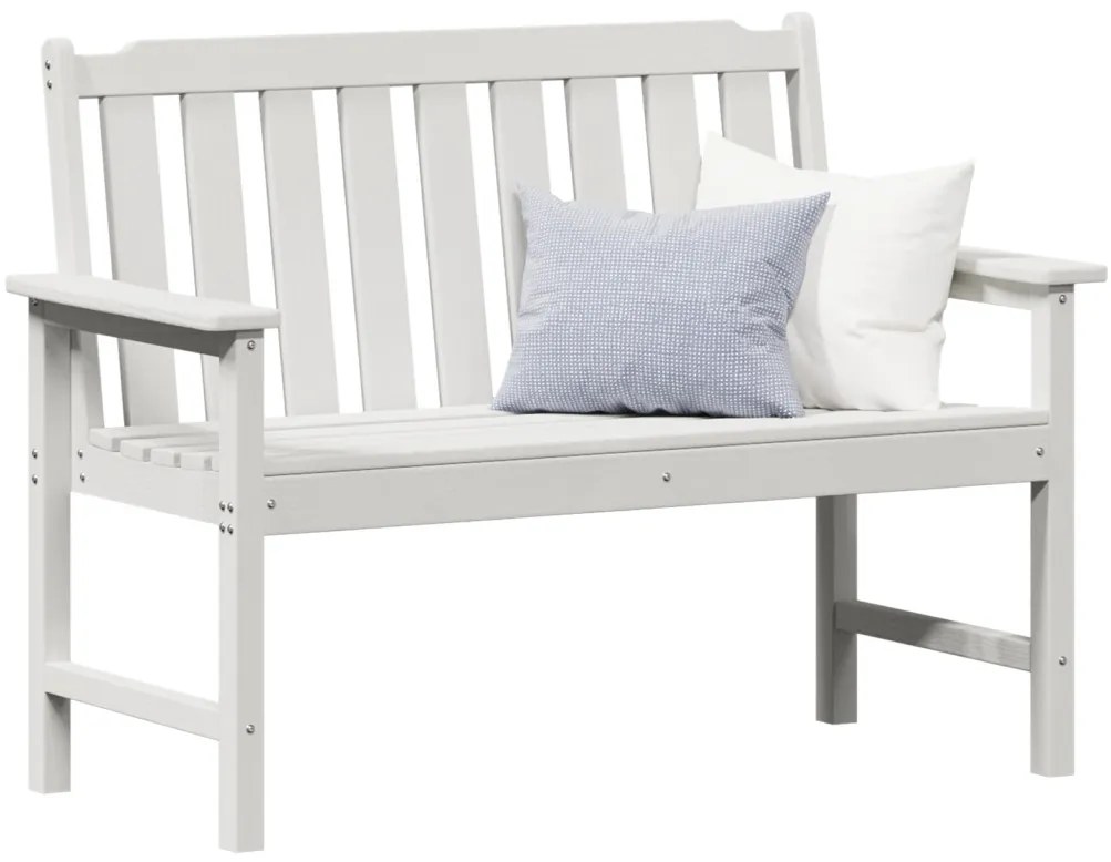 kerti pad fehér 120 cm HDPE
