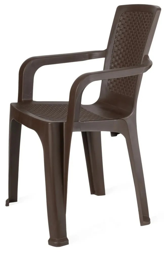 Rattan szék Brown 38 x 44 x 84 cm