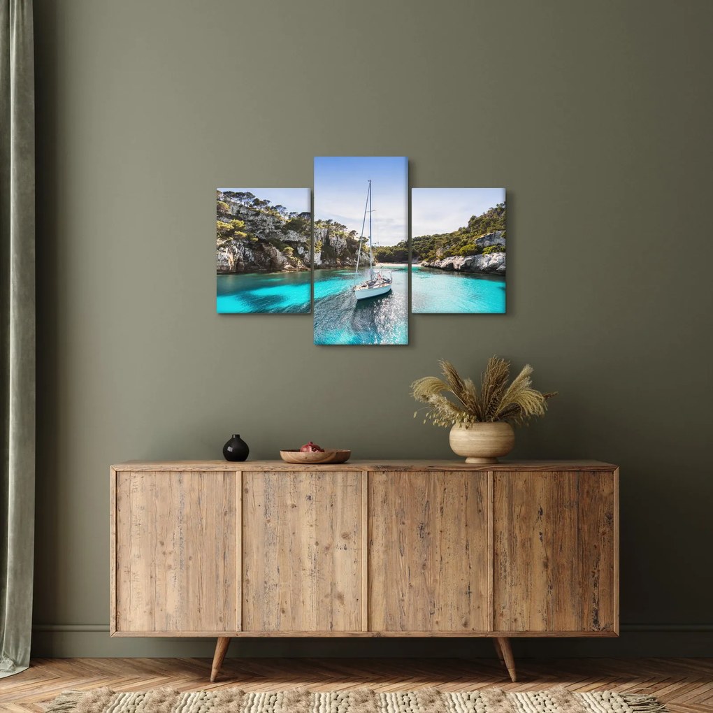 Kép - Strand vitorlással (90x60 cm)
