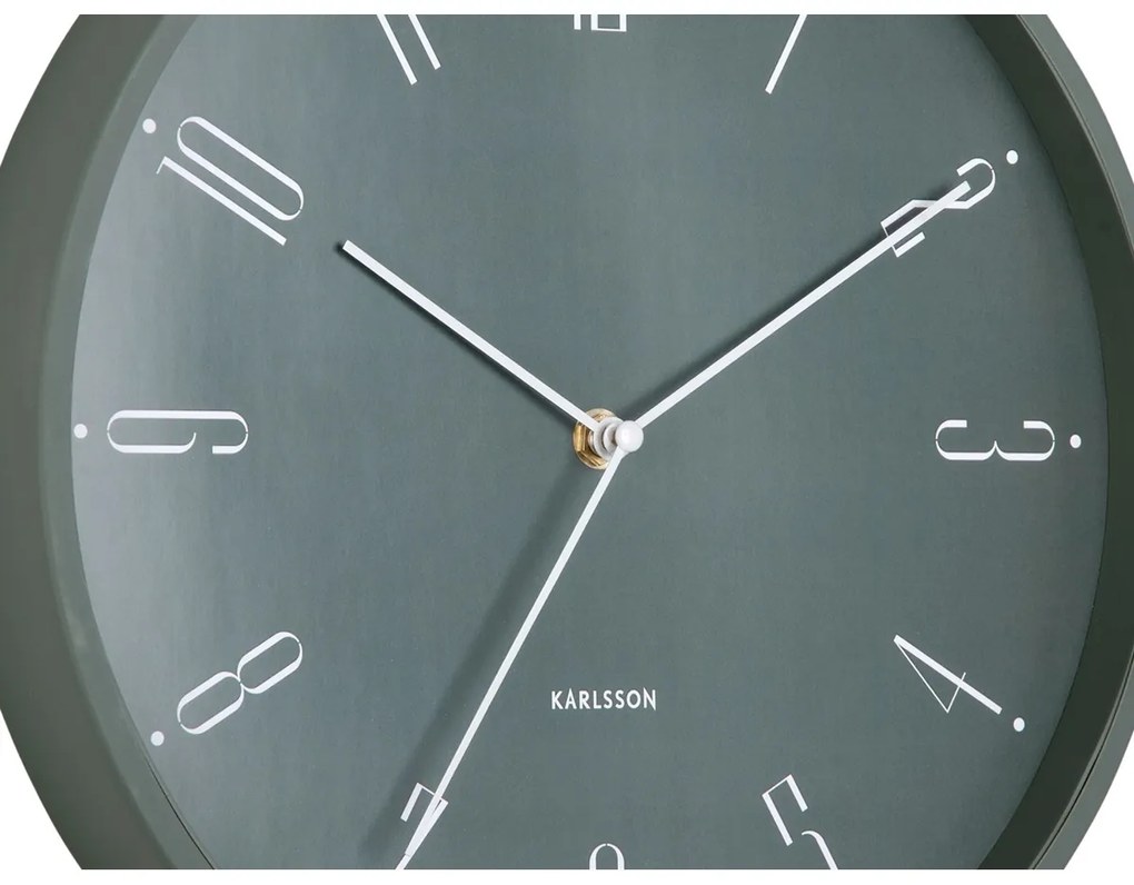 Karlsson 5988GR design falióra szürke, átmérő 30 cm