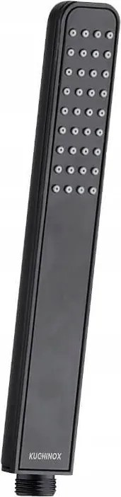 Zuhanyfej Zuhanyzó Fekete Négyzet Alakú