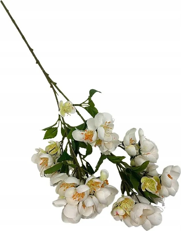 Almafa művirág 58 cm krémszínű