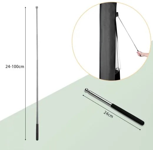 Kingsleeve® Napernyő védőhuzat 3,3 m - antracit