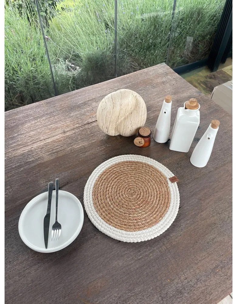 Juta tányéralátét ø 33 cm Wicker – Mila Home Luxury