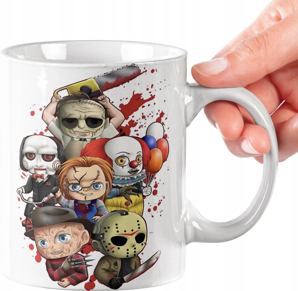 Bögre Bögrék Horror Karakterek Kiváló Minőség Ajándék Szöveg