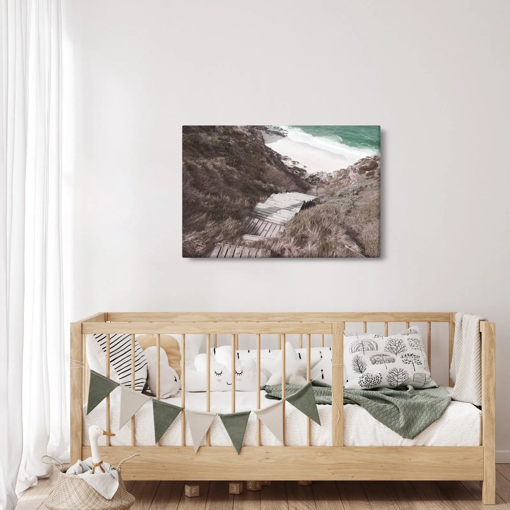 Kép - Utazás a Smaragd-tengerhez (90x60 cm)