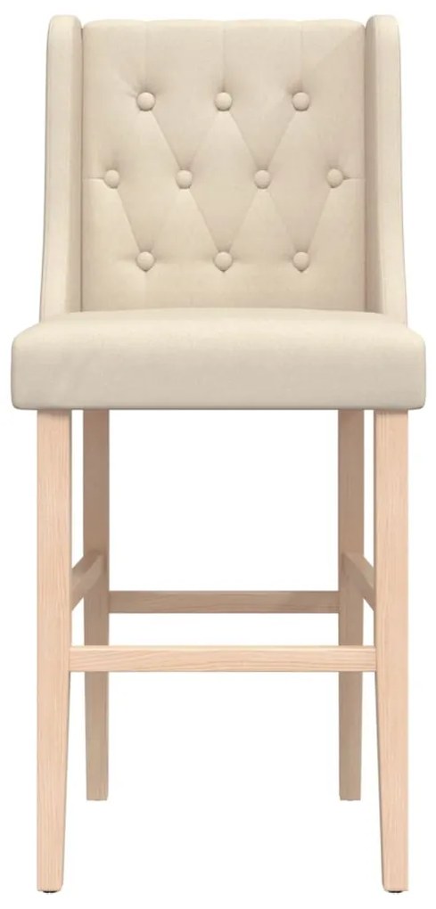 2 db tömör gumifa és szövet bárszék