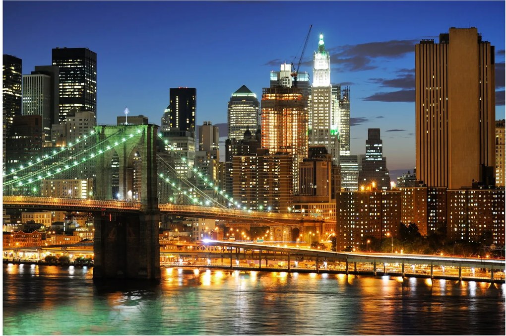Kép - Híd New Yorkkal (90x60 cm)