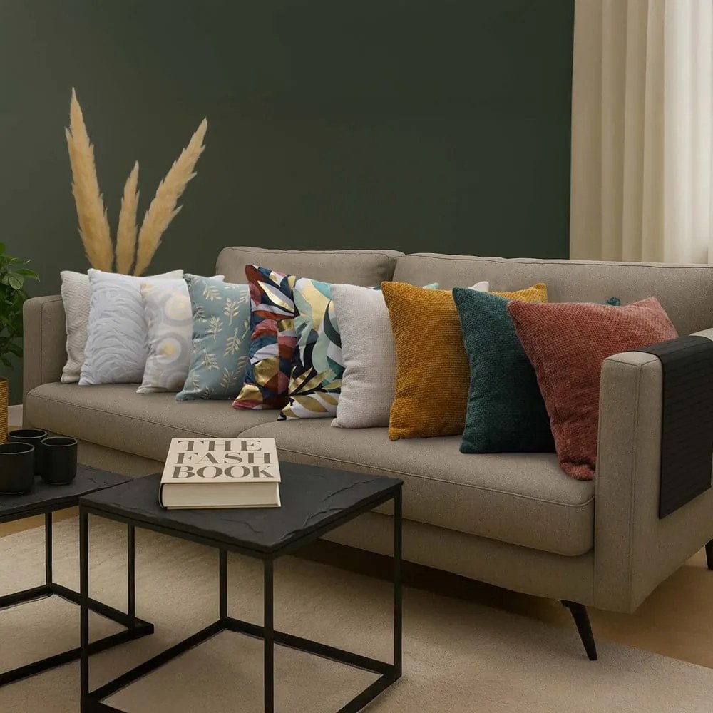 Pamut párnahuzat 40x40 cm Helira – douceur d'intérieur