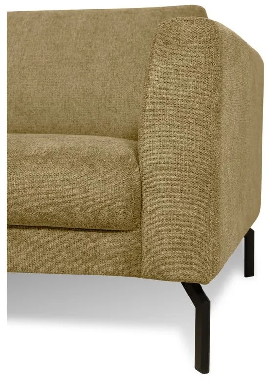 Mustársárga kanapé 165 cm Gomero – Scandic