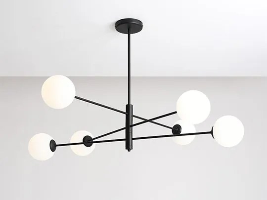 Aldex modern mennyezeti lámpa homme fekete ald1090pl_k1