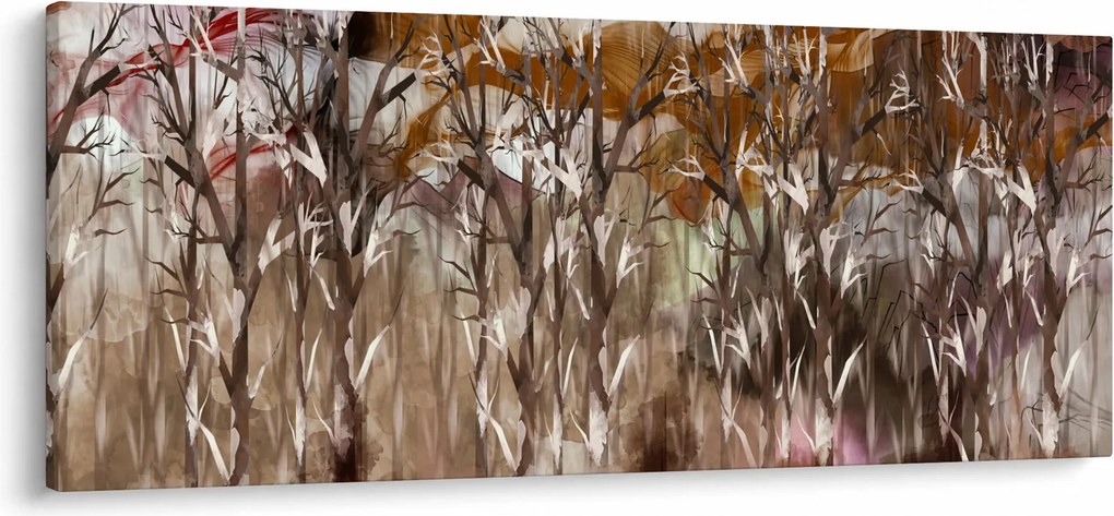 Kép - Fák (120x50 cm)