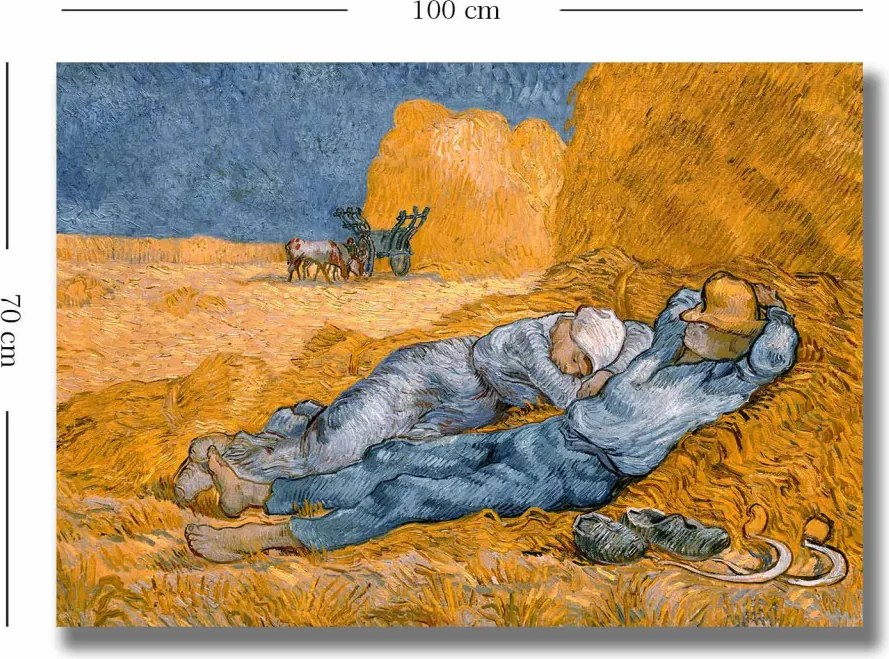 70100VANGOGH062 Van Gogh vászonkép, 70 x 100 cm