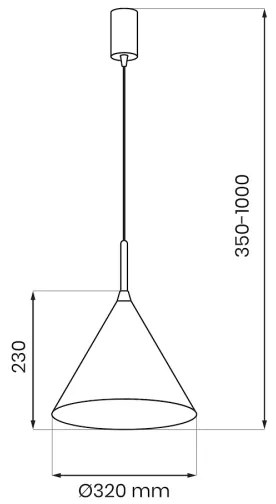 Kábeles csillár CAPITAL 1xGX53/15W/230V átmérő 32 cm kék