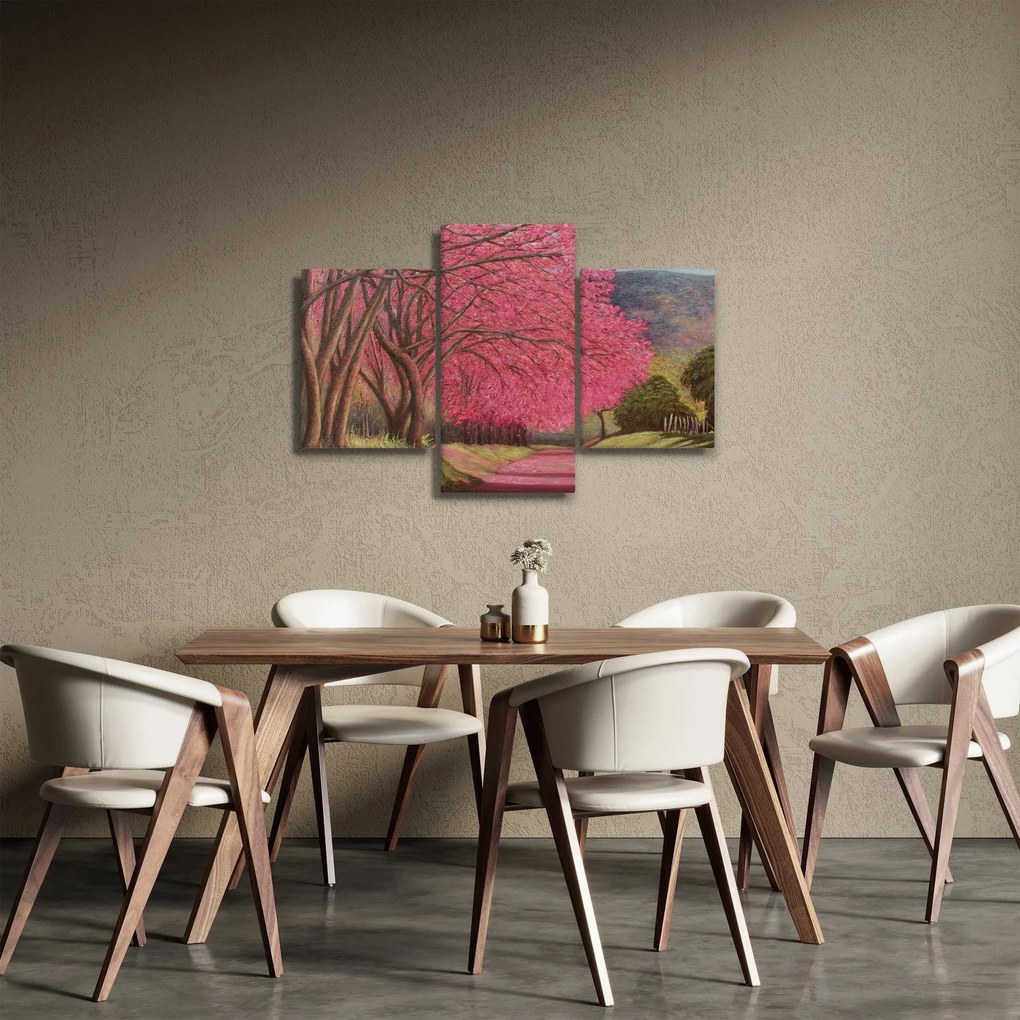 Virágzó fák képe (90x60 cm)
