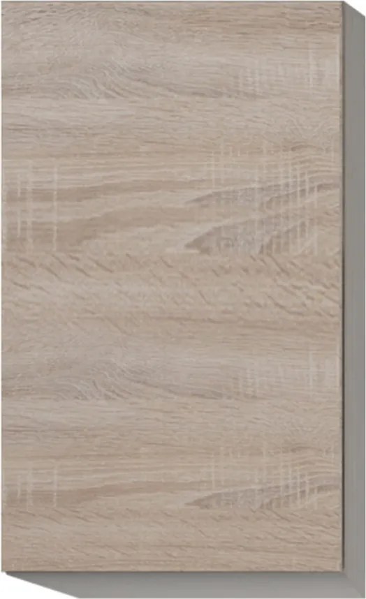 Felsőszekrény egy ajtóval, tölgy sonoma, jobbos, LINE