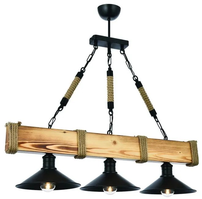 Világosbarna függőlámpa fém búrával Kütük Yanık – Opviq lights