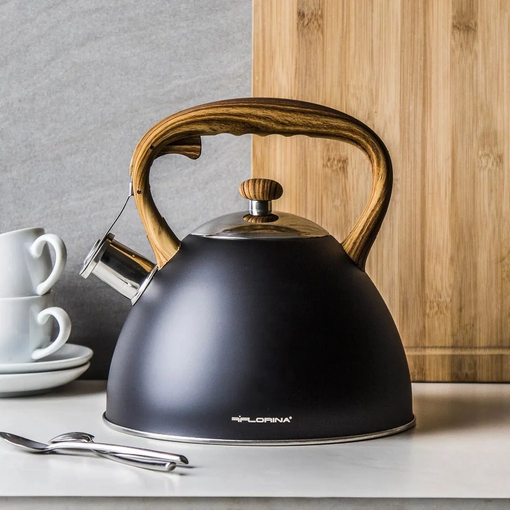 Florina Frank teáskanna 2,5 l, fekete