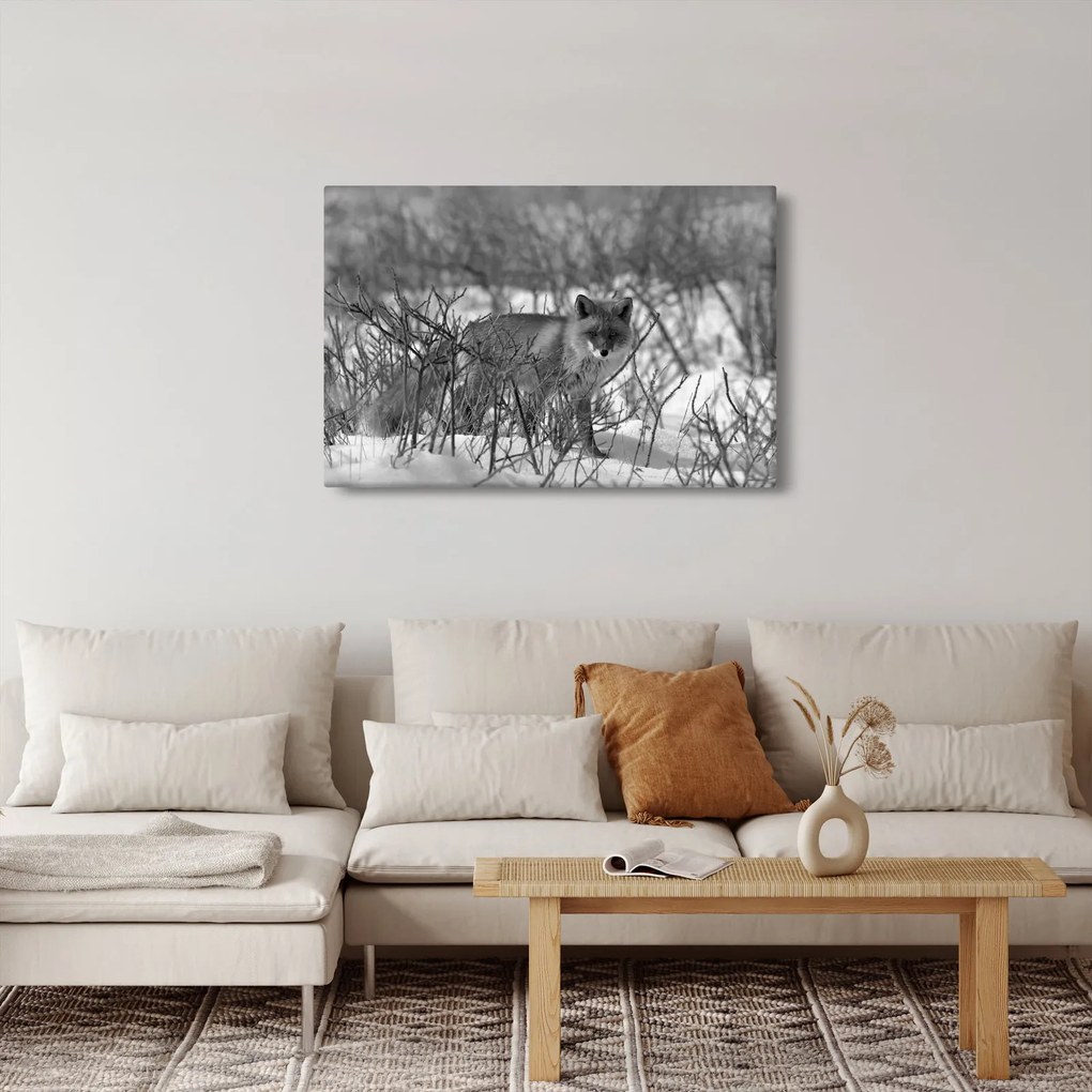 Kép - Róka télen (90x60 cm)
