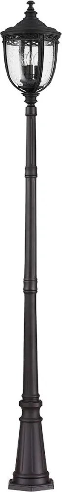 ELSTEAD FE-EB5-L-BLK ENGLISH BRIDLE Kandeláber Fekete, Átlátszó E14 IP44
