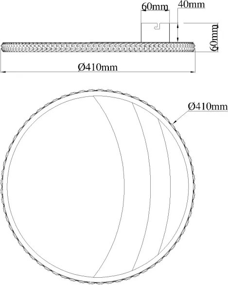 Globo 48493-24 - LED mennyezeti lámpatest CONSTANCE LED/24W/230V átmérő 41 cm arany