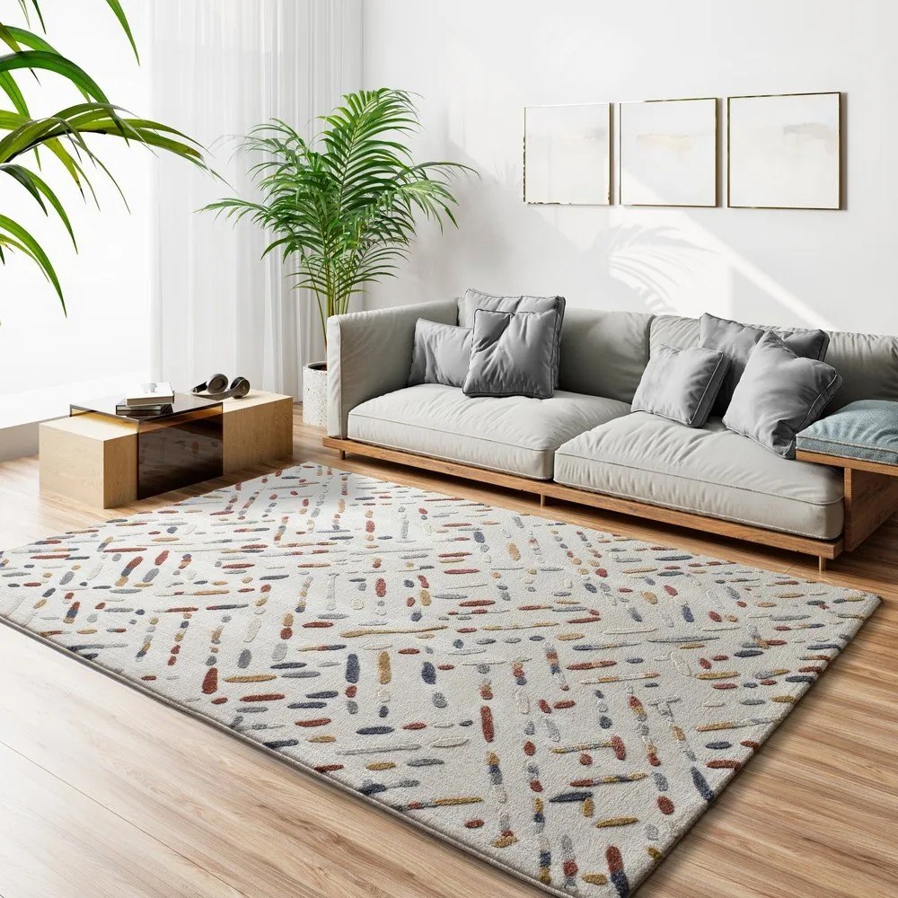 Bézs szőnyeg 200x290 cm Amara – Universal