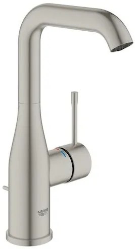 Grohe Essence New magas mosdó csaptelep forgó karral supersteel 32628dc1 G32628DC1