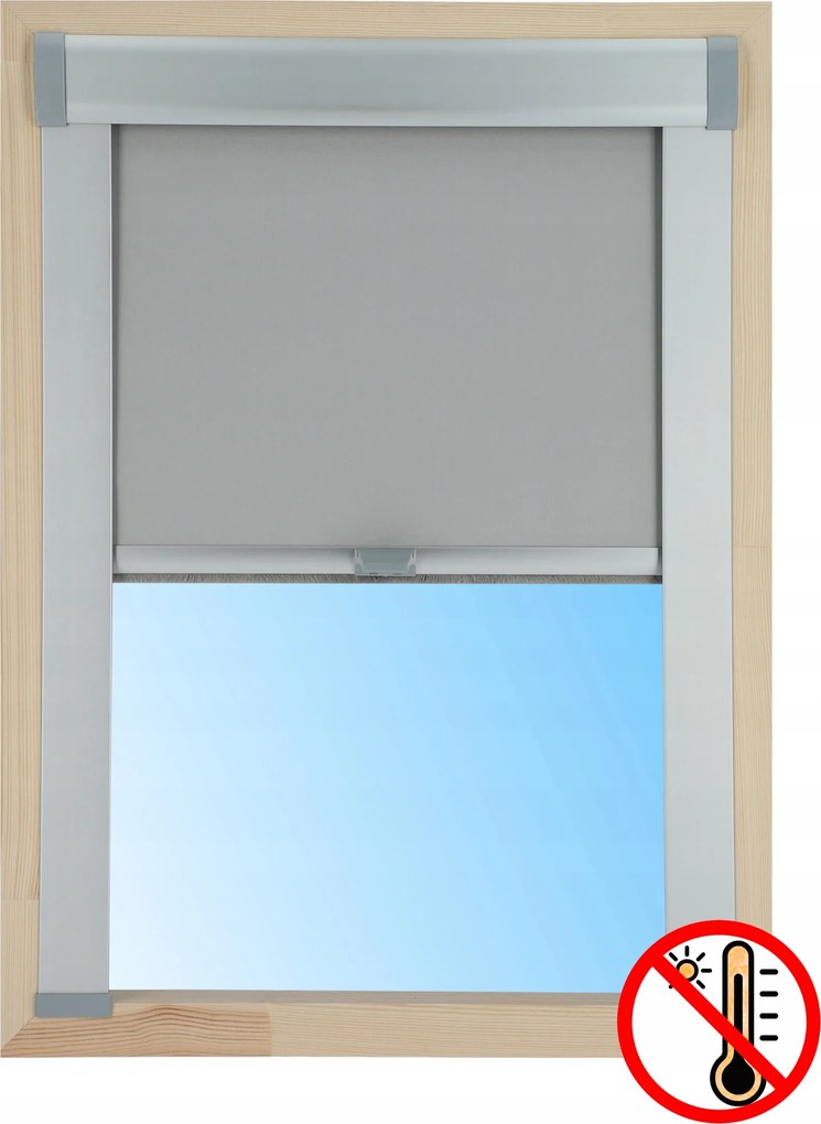 Hőszigetelő tetőtéri redőny 78x118 cm hőszigetelő