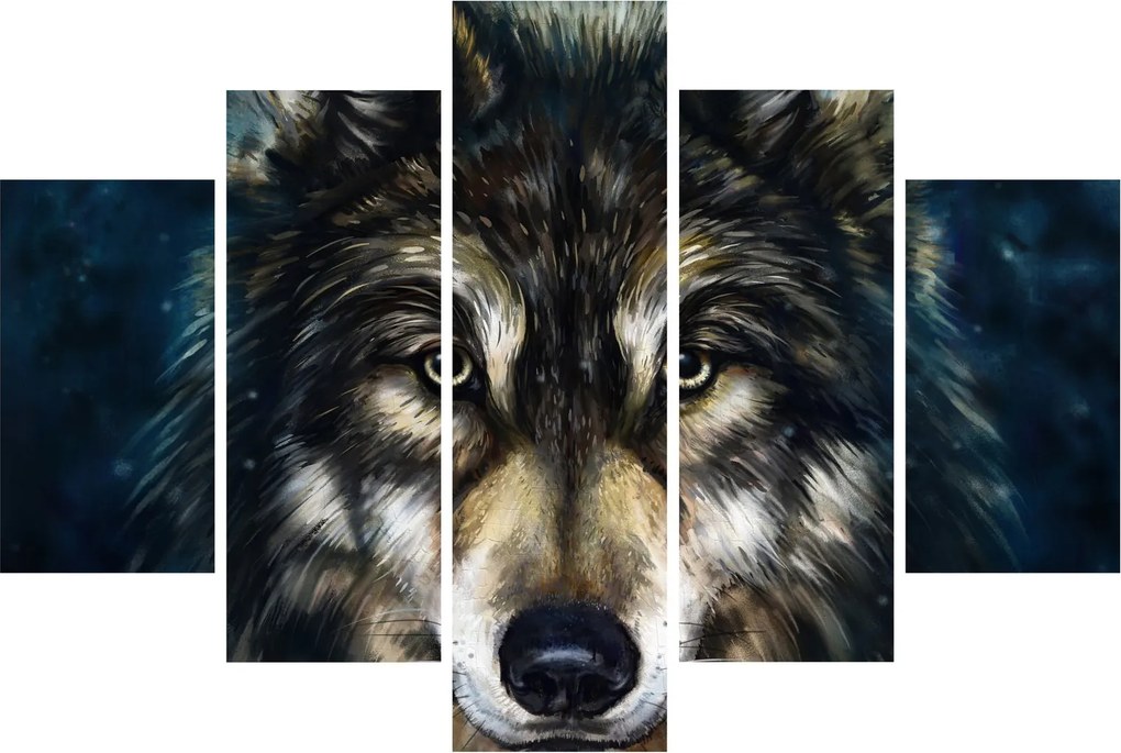 Kép - Wolf (150x105 cm)