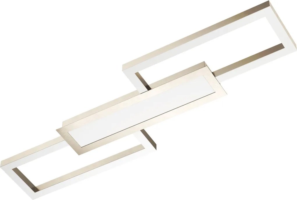 EGLO 99791 MONIROTE Modern LED Mennyezeti Lámpa Fehér, Szatén Nikkel LED IP20