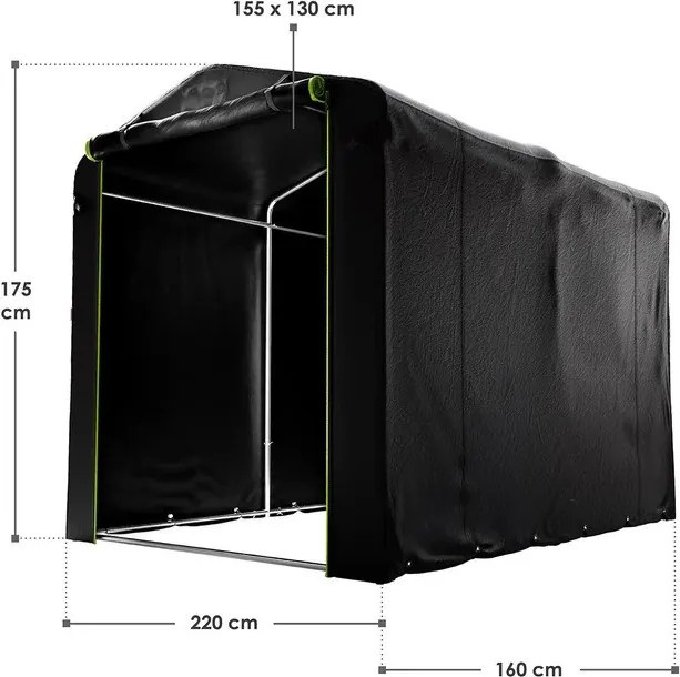 Juskys Tároló sátor M - antracit