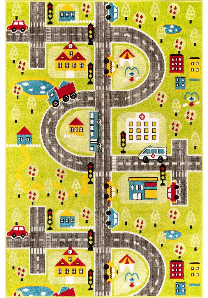 Futószőnyeg (80 x 150), Trafik - Green