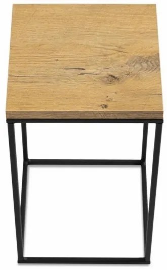 BASICLOFT virágtartó állvány 40x24 cm fekete/barna