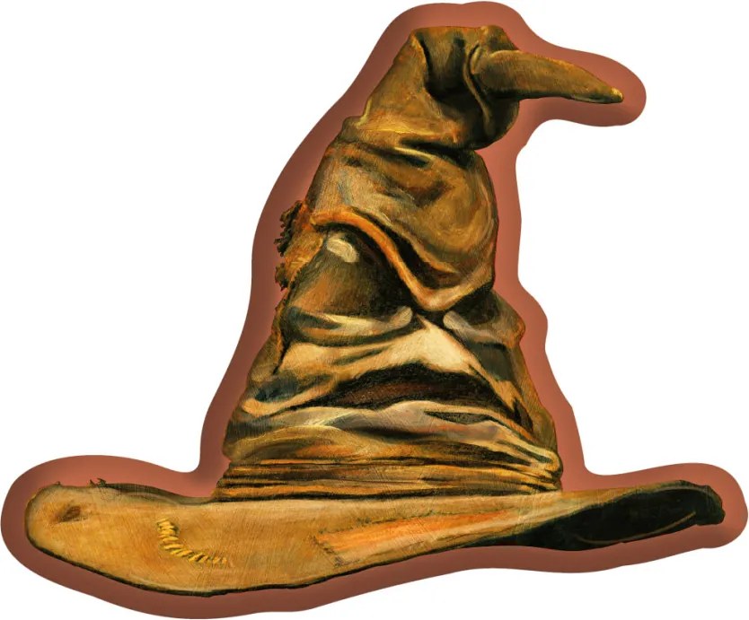 Harry Potter Hat formapárna, díszpárna 45x32 cm