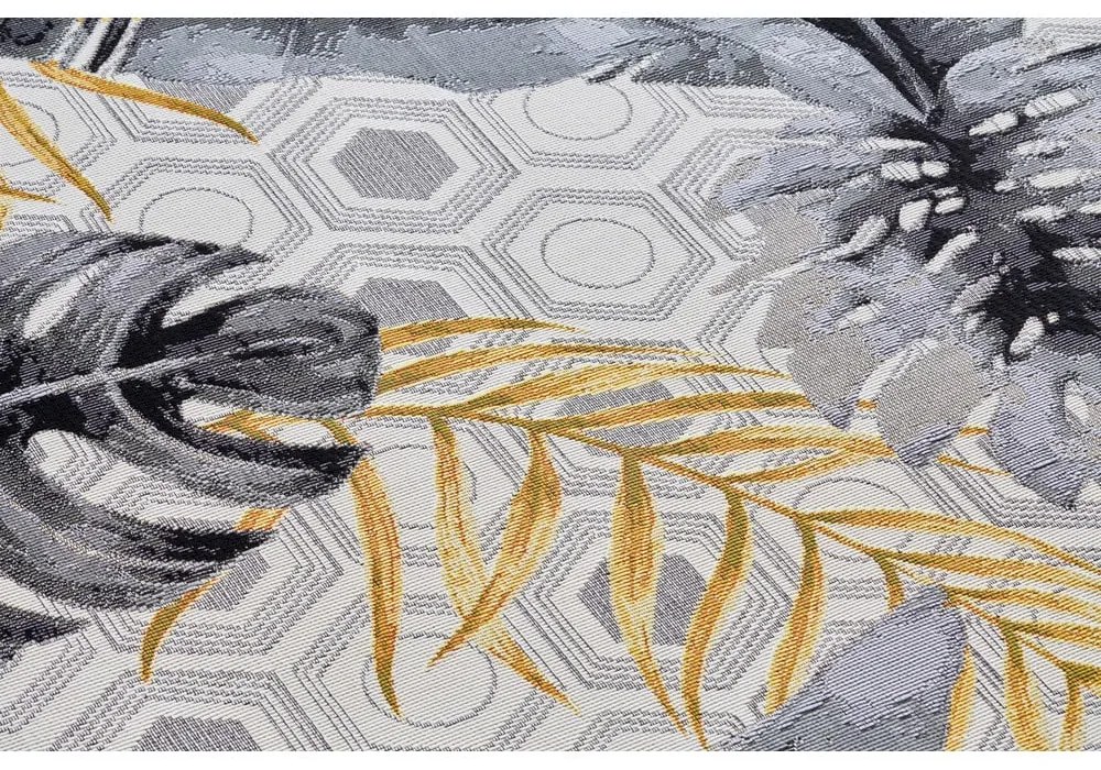 Sárga-szürke kültéri szőnyeg 80x165 cm Flair – Hanse Home