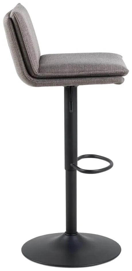 Szürke forgó bárszék szett 2 db-os 107 cm Flynn – Actona