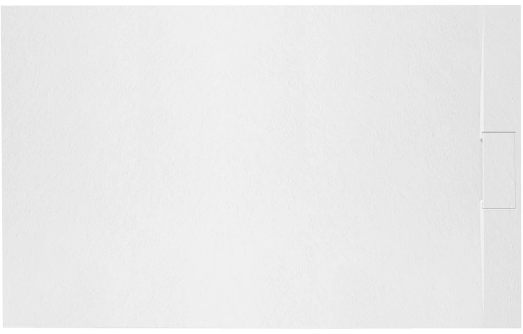 Zuhanytálca Bazalt White 80x100