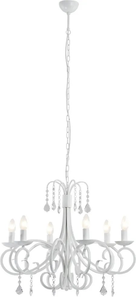 ARGON 2561 DIADEMA Kristály Csillár Fehér E14 IP20
