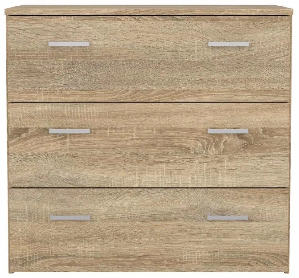 GARBO 3 komód, sonoma tölgy