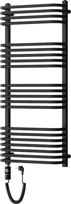 Mexen Apollo elektromos radiátor 1210 x 550 mm, 600 W, fekete - W117-1210-550-2600-70