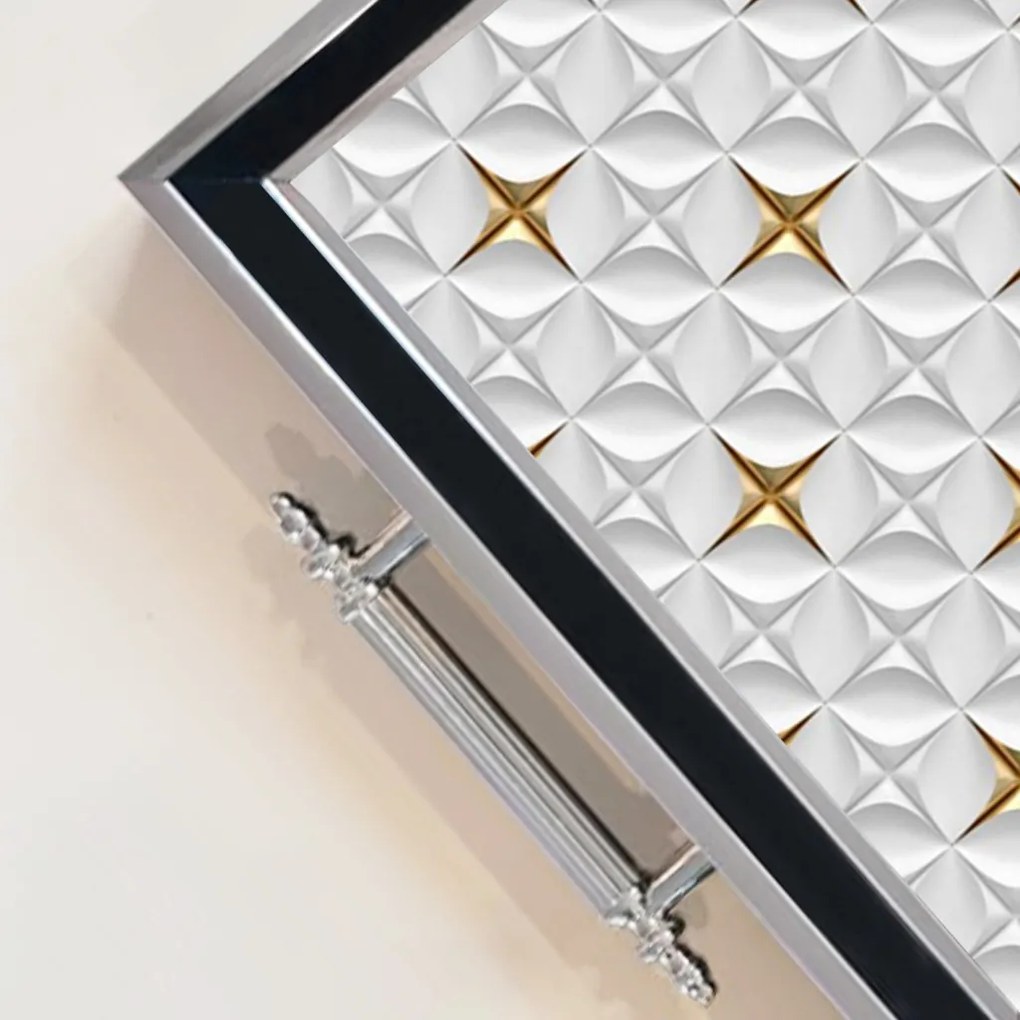 Üveg tálca, 38×24 cm – TPG9805